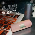 JBL Flip 7 Wireless Portable Bluetooth Speaker, Bold Pro Sound with AI Sound Boost, 16Hrs of Playtime, IP68 Water & Dustproof, Multi-Speaker Connection by Auracast, Personalization App (Sand) - Image 4