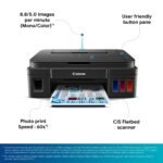 Canon PIXMA MegaTank G3000 All in One WiFi Ink Tank Colour Printer with Scanner for Home, Upto 6000 Black and 7000 Colour Prints - Image 2