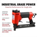 Kaymo NEO-8016 Pneumatic Stapler | 80 Series Compatible | 60–90 PSI | 890g Lightweight | Full Metal Magazine | Rubber Ergonomic Grip | Fixed Top Air Exhaust | Robust Locking Catch | Furniture Use