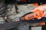 BLACK+DECKER RT18KA-IN 180W CORDED Electric Rotary Tool with 114 pc Accessory Kit Box, 0-38000 RPM, Ideal for Grinding, Polishing, Engraving & Carving - Image 4