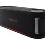 LG XBOOM Bounce Wireless Portable Bluetooth Speaker, Upward Dual Passive Radiators, AI Sound, AI Lighting, 30Hrs Playtime, Bass Boost, IP67 Water & Dustproof, Built in Power Bank, Carrying Strap