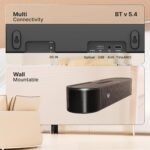 Zebronics 2026 Launch 550W Soundbar with Dolby Atmos, DTS X, 5.1 CH, 13.33cm Wireless Subwoofer & Rear Satellites, LED Display, BT v5.3, HDMI eARC, Wall Mountable, Matte Finish (Juke Bar 9710C) - Image 3