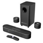 Zebronics 2026 Launch 550W Soundbar with Dolby Atmos, DTS X, 5.1 CH, 13.33cm Wireless Subwoofer & Rear Satellites, LED Display, BT v5.3, HDMI eARC, Wall Mountable, Matte Finish (Juke Bar 9710C) - Image 2